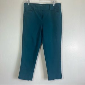 Loft Teal Capris. AS IS